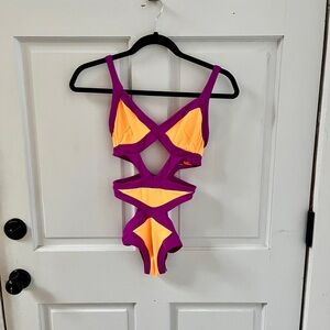 NWOT Les Canebiers one piece size small